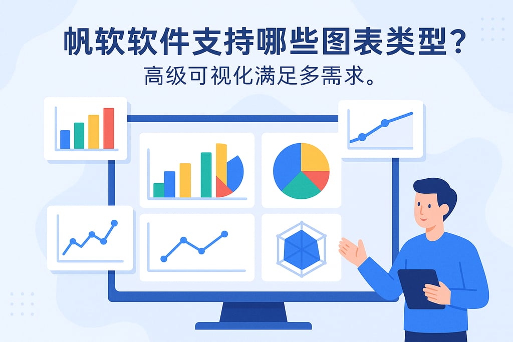 帆软软件支持哪些图表类型？高级可视化满足多需求。