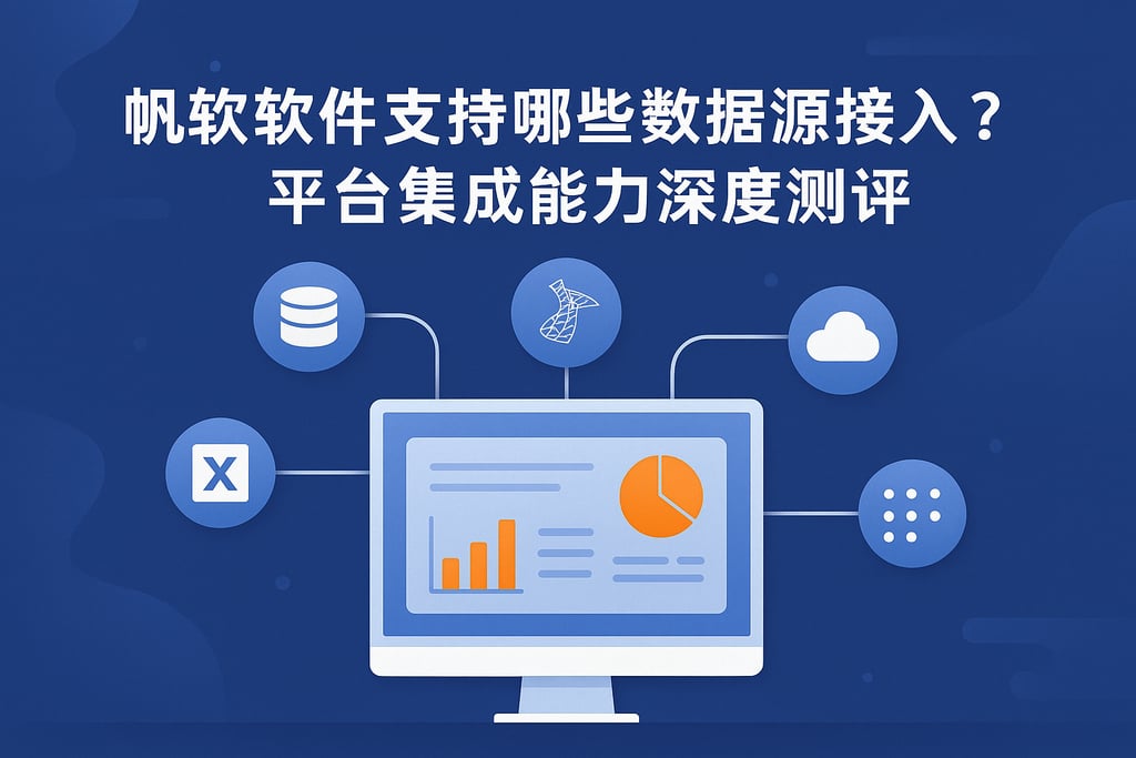 帆软软件支持哪些数据源接入？平台集成能力深度测评