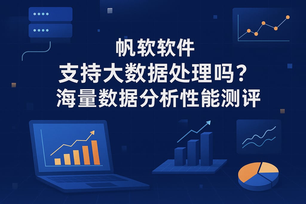 帆软软件支持大数据处理吗？海量数据分析性能测评