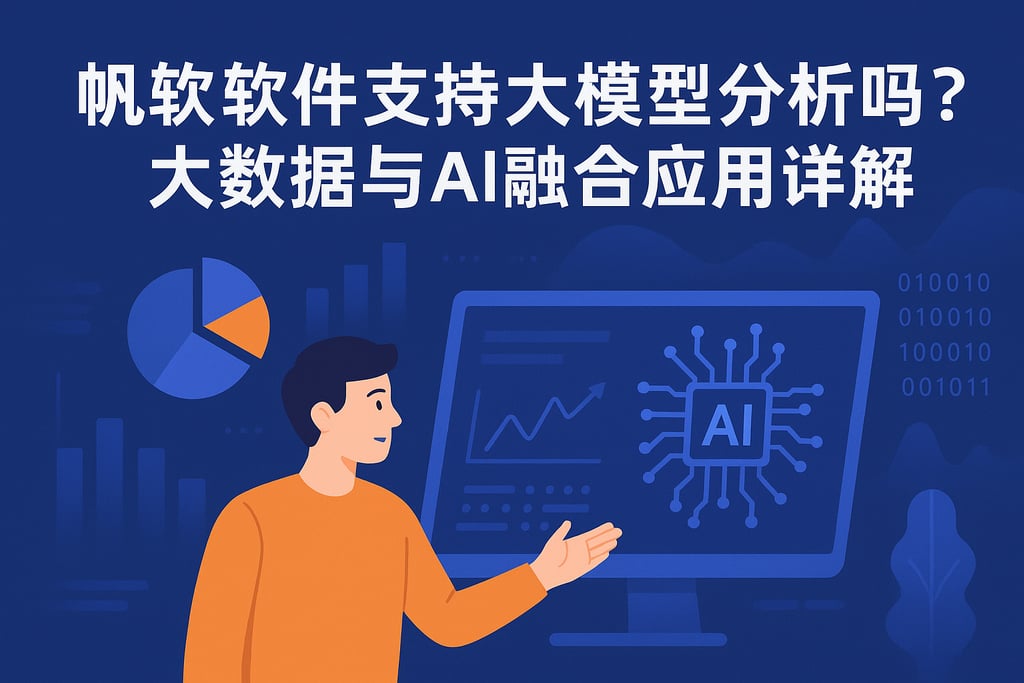 帆软软件支持大模型分析吗？大数据与AI融合应用详解