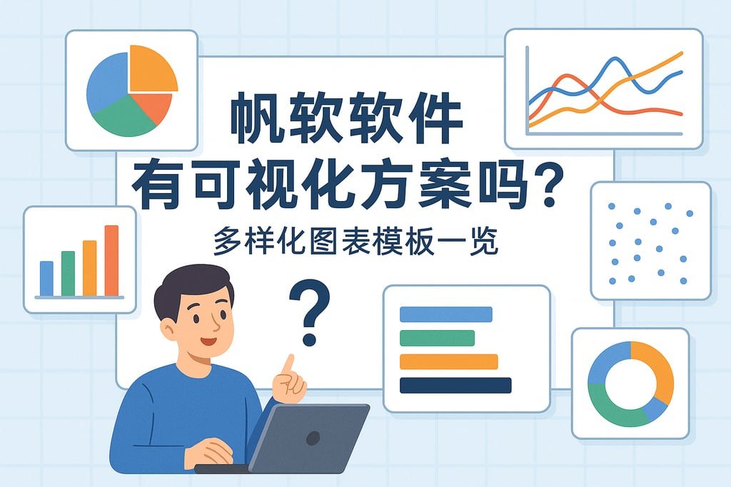 帆软软件有可视化方案吗？多样化图表模板一览
