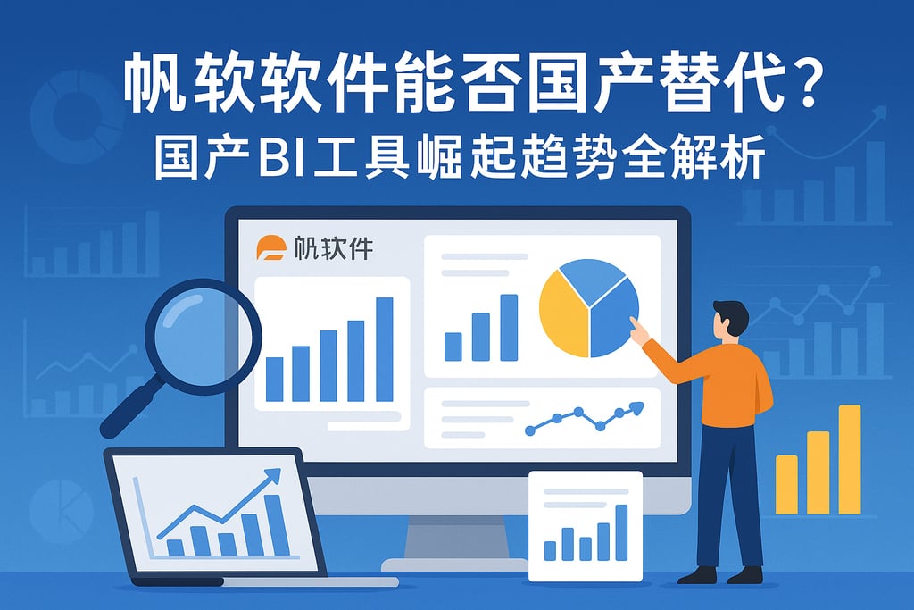 帆软软件能否国产替代？国产BI工具崛起趋势全解析