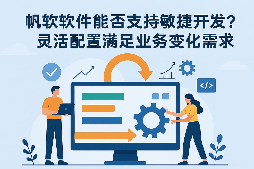 帆软软件能否支持敏捷开发？灵活配置满足业务变化需求