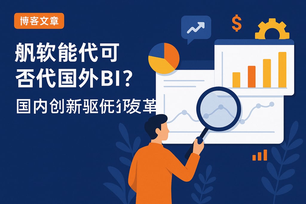 帆软软件能否替代国外BI？国产创新驱动行业变革。
