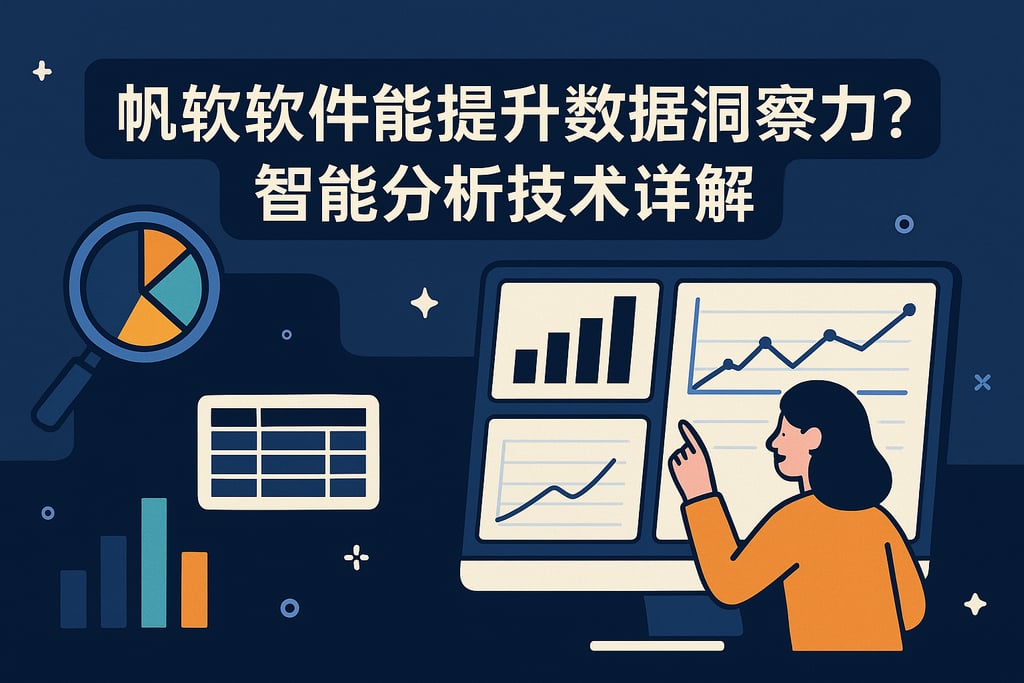 帆软软件能提升数据洞察力吗？智能分析技术详解