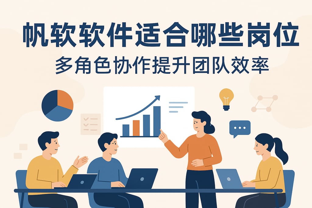 帆软软件适合哪些岗位？多角色协作提升团队效率。