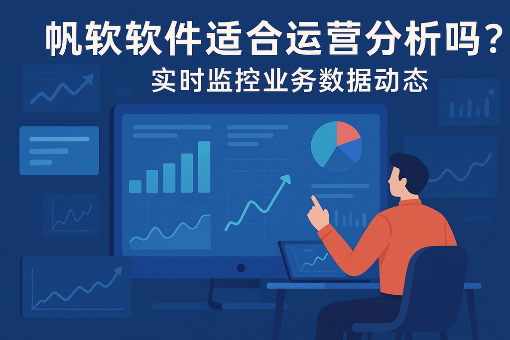 帆软软件适合运营分析吗？实时监控业务数据动态。