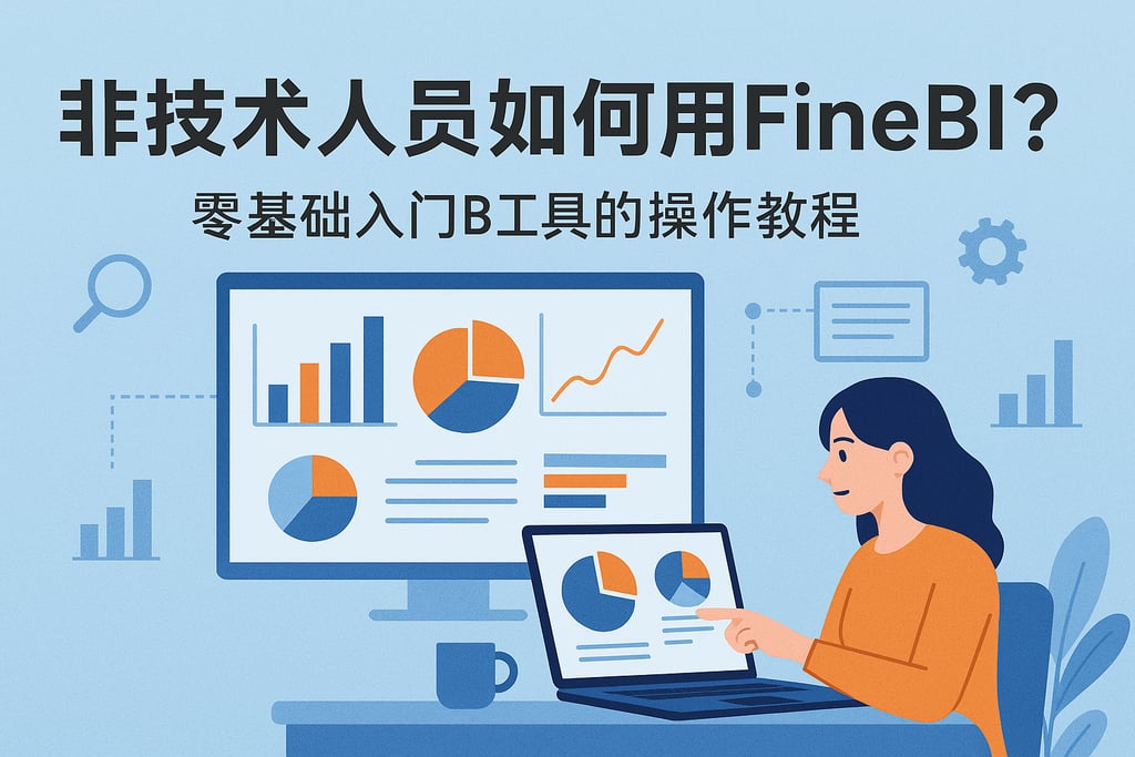 非技术人员如何用FineBI？零基础入门BI工具的操作教程