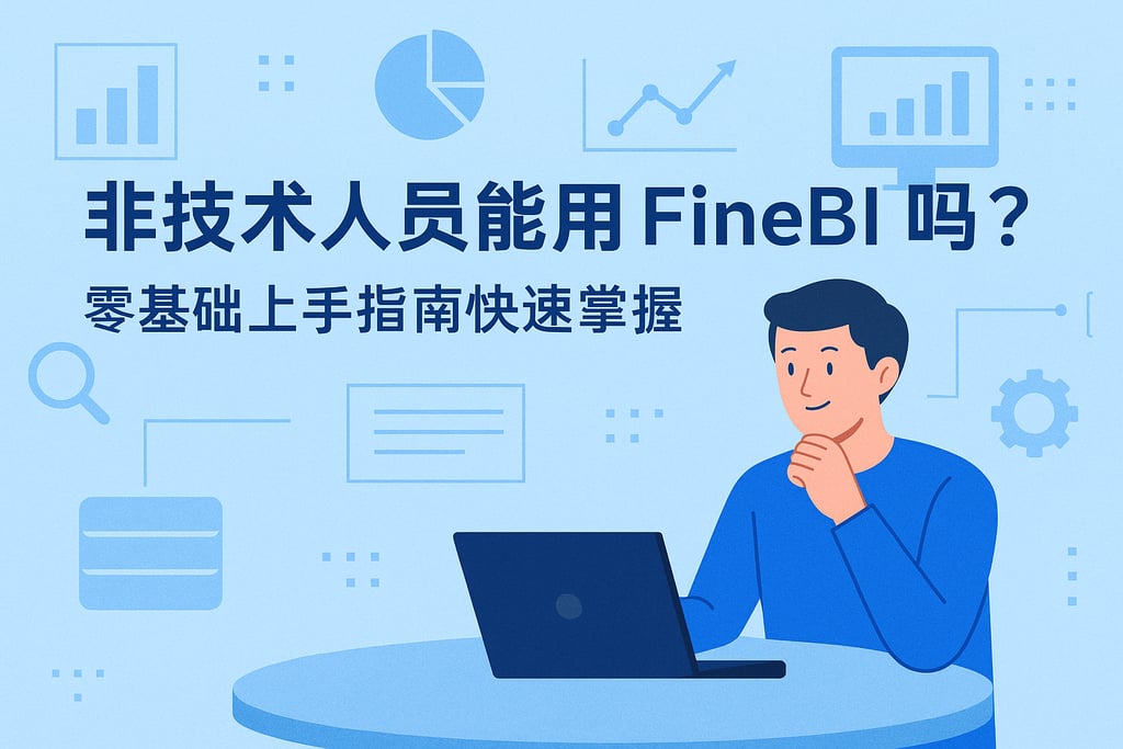 非技术人员能用FineBI吗？零基础上手指南快速掌握