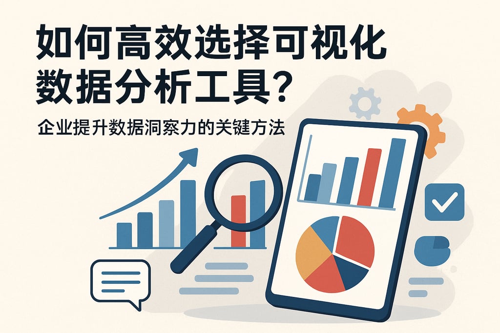 如何高效选择可视化数据分析工具?企业提升数据洞察力的关键方法 - FineBI数据分析知识库