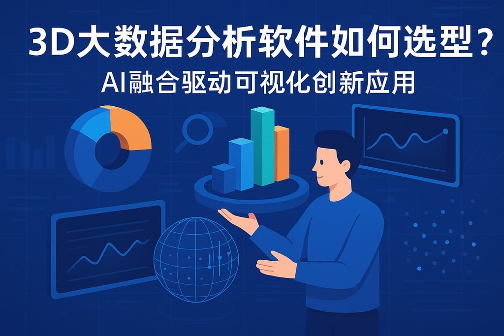 3D大数据分析软件如何选型？AI融合驱动可视化创新应用