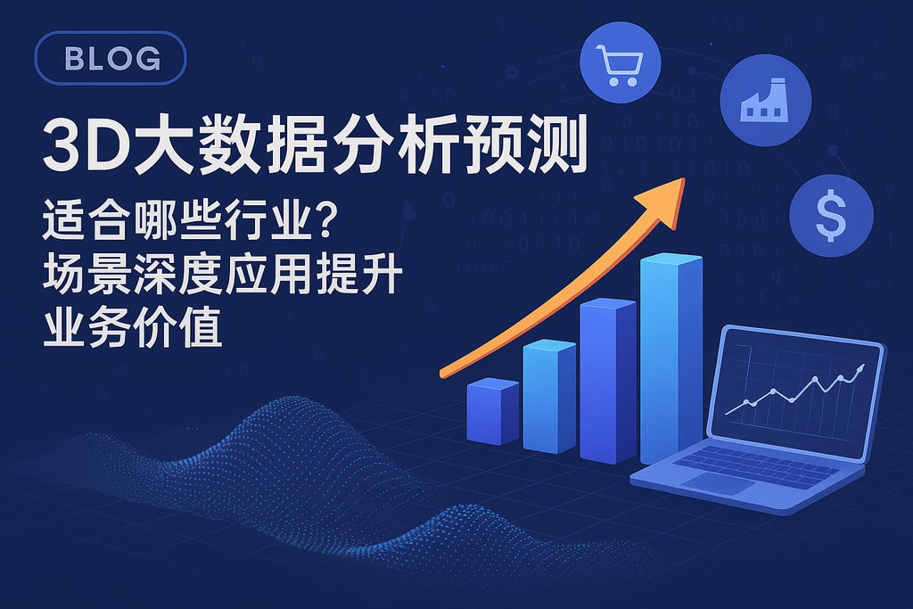 3D大数据分析预测适合哪些行业？场景深度应用提升业务价值