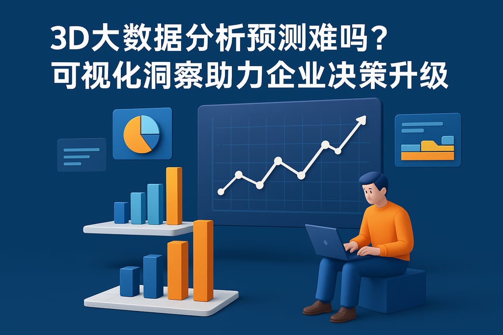 3D大数据分析预测难吗？可视化洞察助力企业决策升级