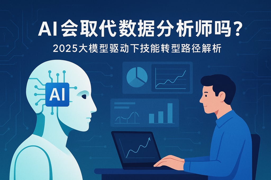 AI会取代数据分析师吗？2025大模型驱动下技能转型路径解析