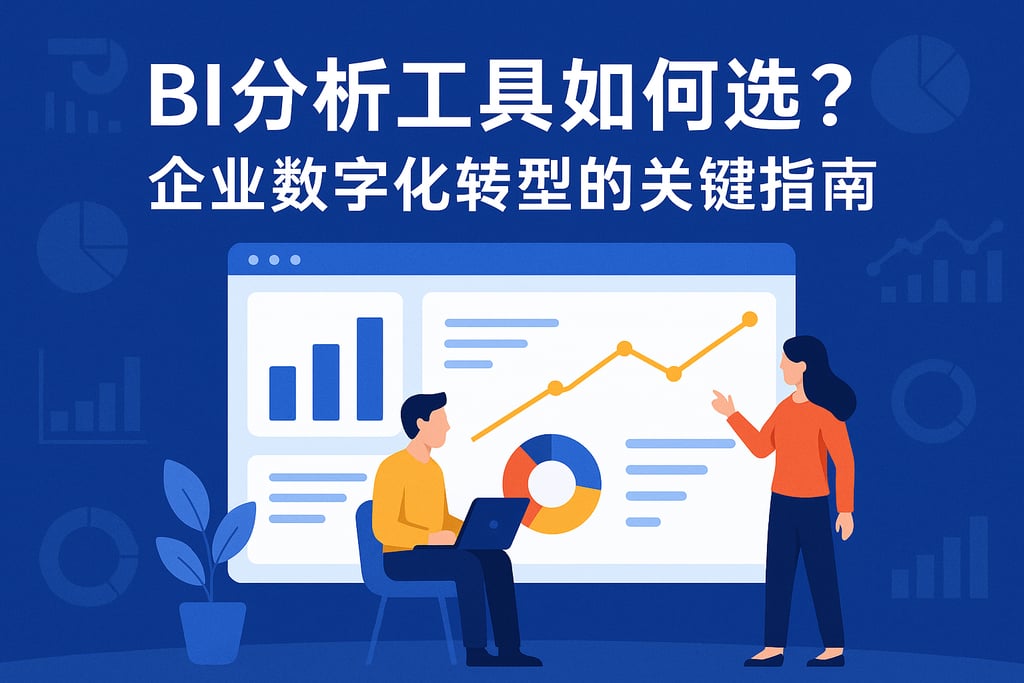 BI分析工具如何选？企业数字化转型的关键指南