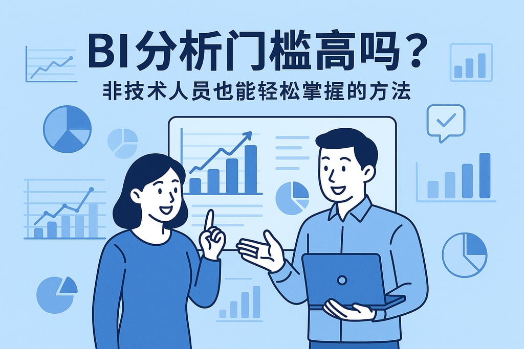 BI分析门槛高吗？非技术人员也能轻松掌握的方法