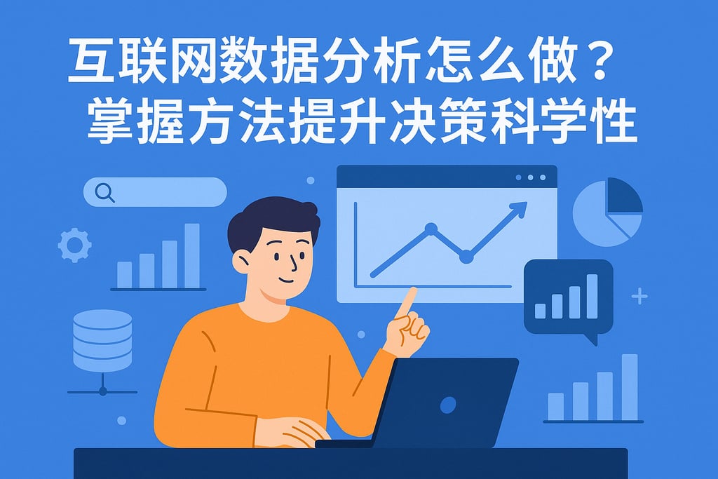 互联网数据分析怎么做？掌握方法提升决策科学性
