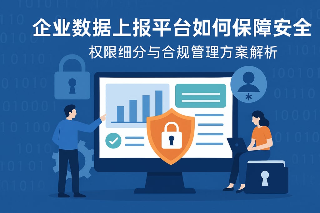 企业数据上报平台如何保障安全？权限细分与合规管理方案解析。