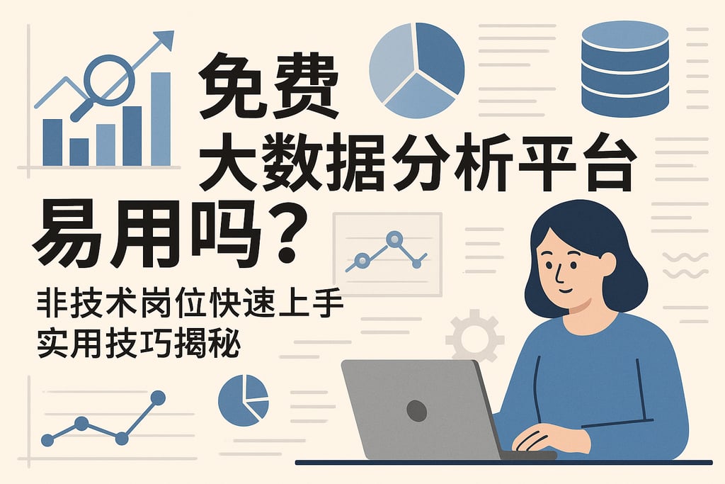 免费的大数据分析平台易用吗？非技术岗位快速上手实用技巧揭秘