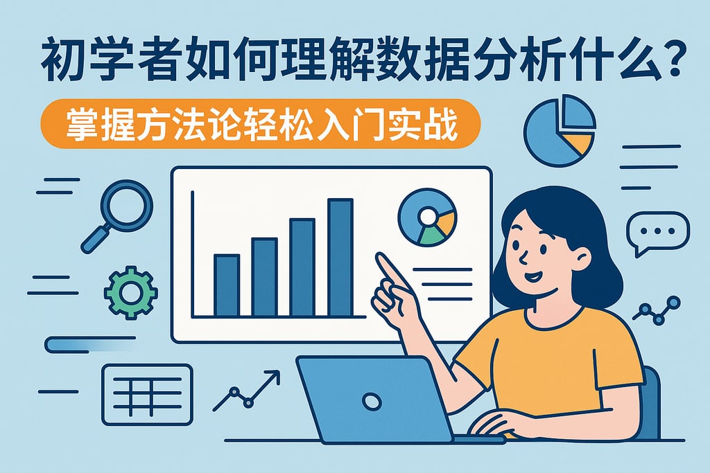 初学者如何理解数据分析是什么？掌握方法论轻松入门实战。