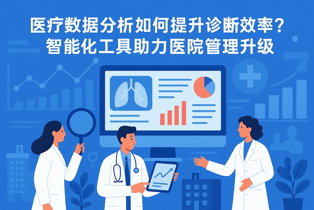 医疗数据分析如何提升诊断效率？智能化工具助力医院管理升级