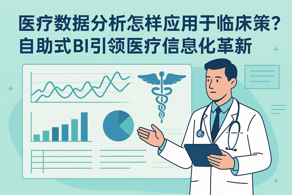 医疗数据分析怎样应用于临床决策？自助式BI引领医疗信息化革新
