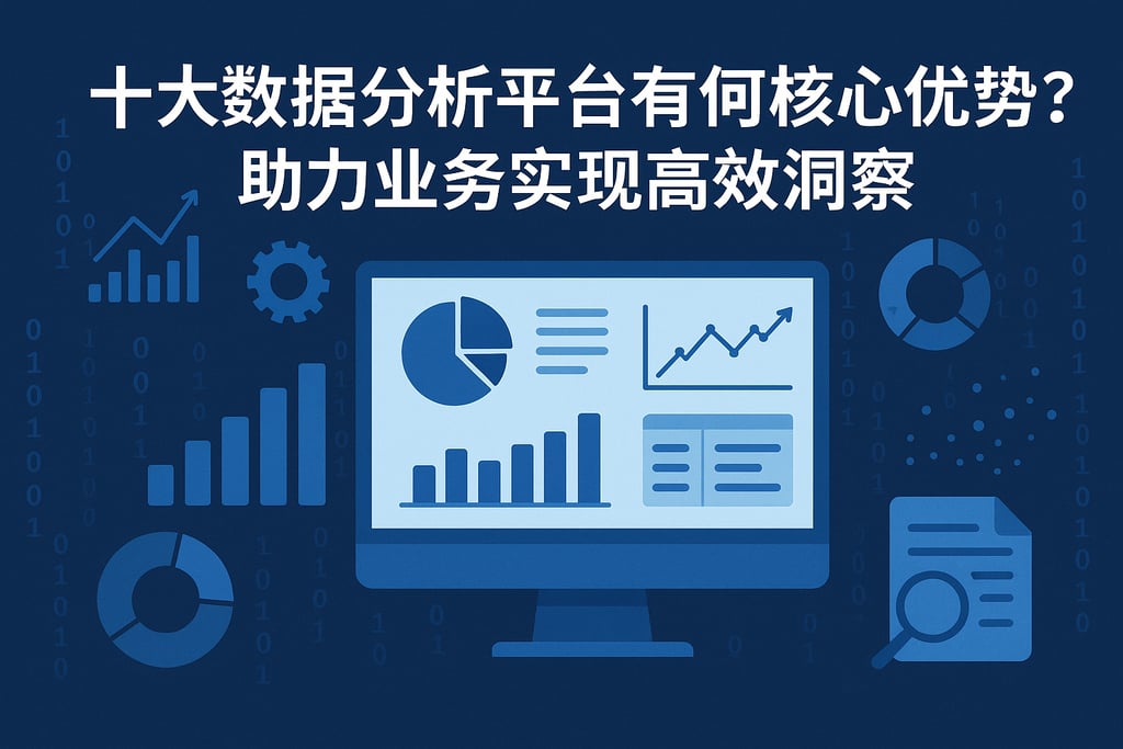 十大数据分析平台有何核心优势？助力业务实现高效洞察