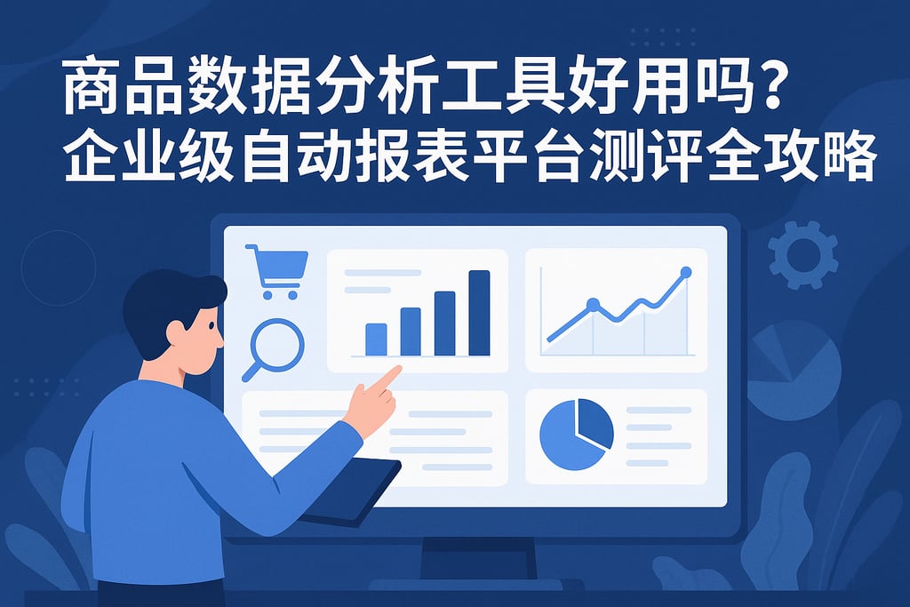 商品数据分析工具好用吗？企业级自动报表平台测评全攻略