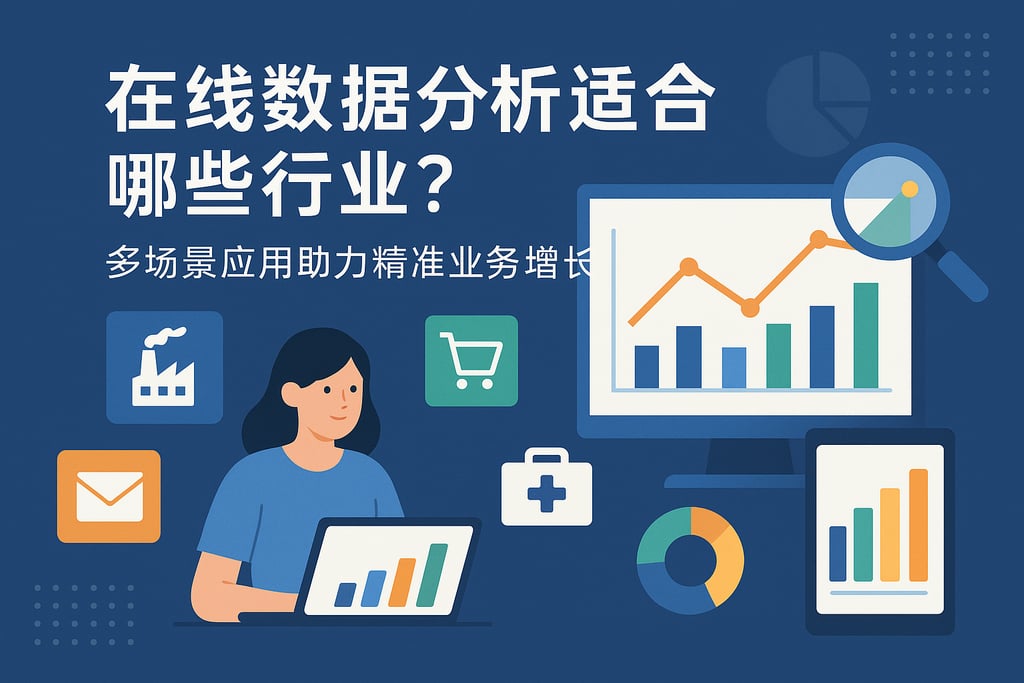 在线数据分析适合哪些行业？多场景应用助力精准业务增长