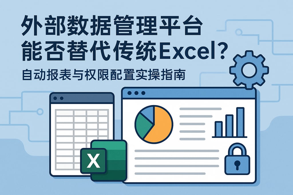 外部数据管理平台能否替代传统Excel？自动报表与权限配置实操指南
