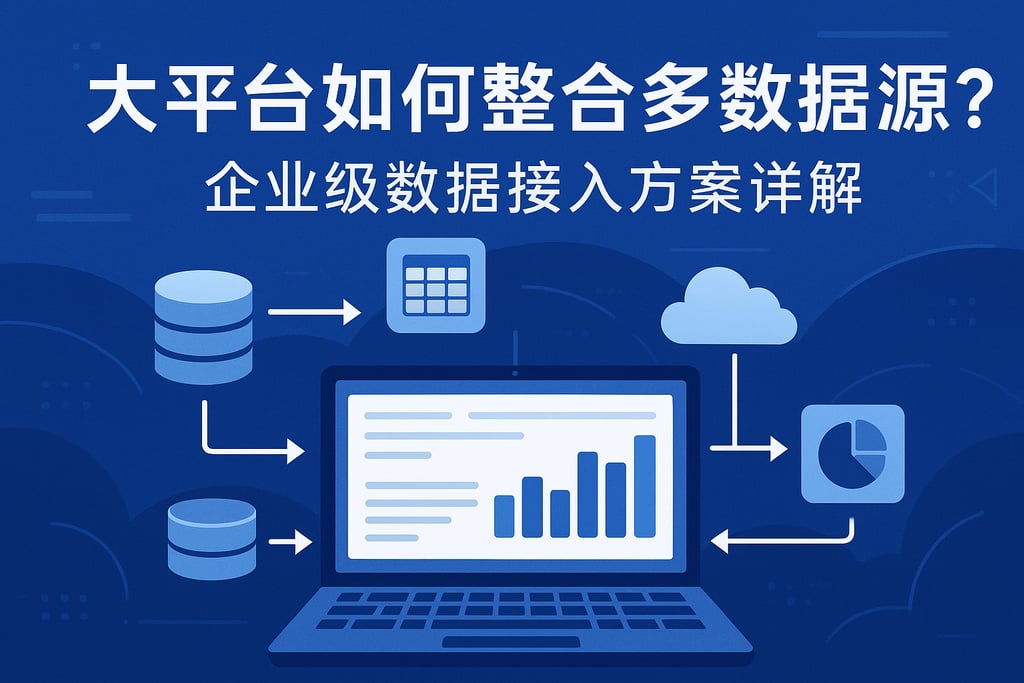 大平台如何整合多数据源？企业级数据接入方案详解