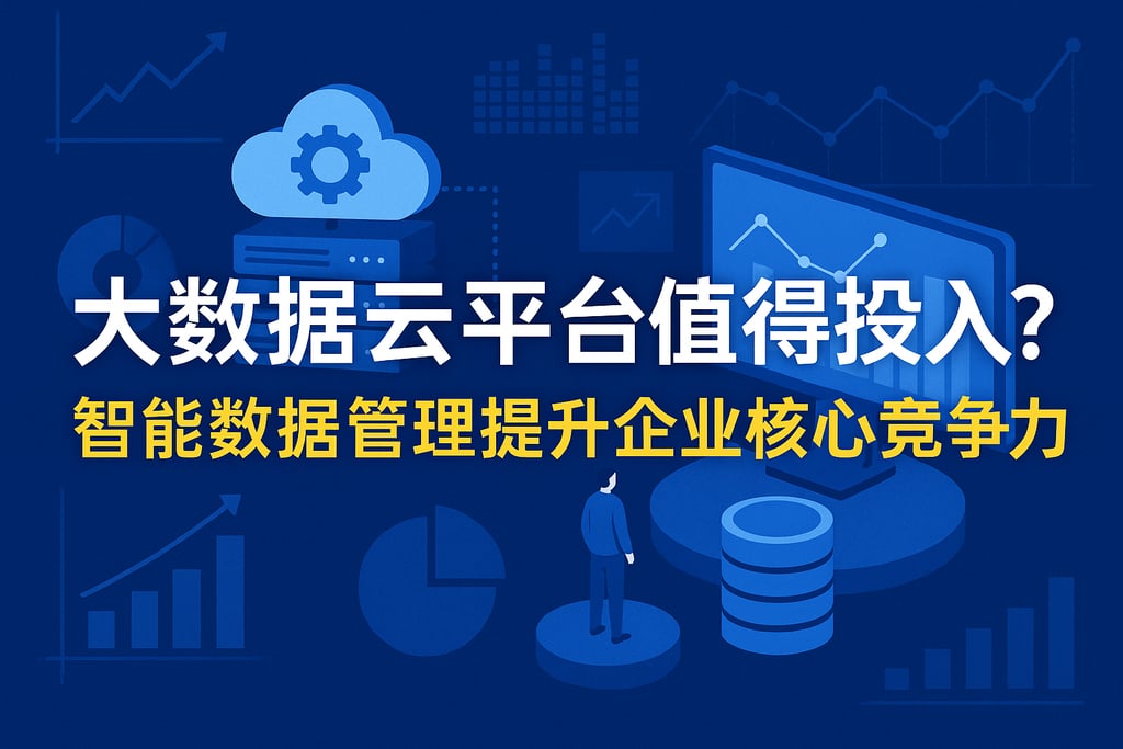 大数据云平台是否值得投入？智能数据管理提升企业核心竞争力