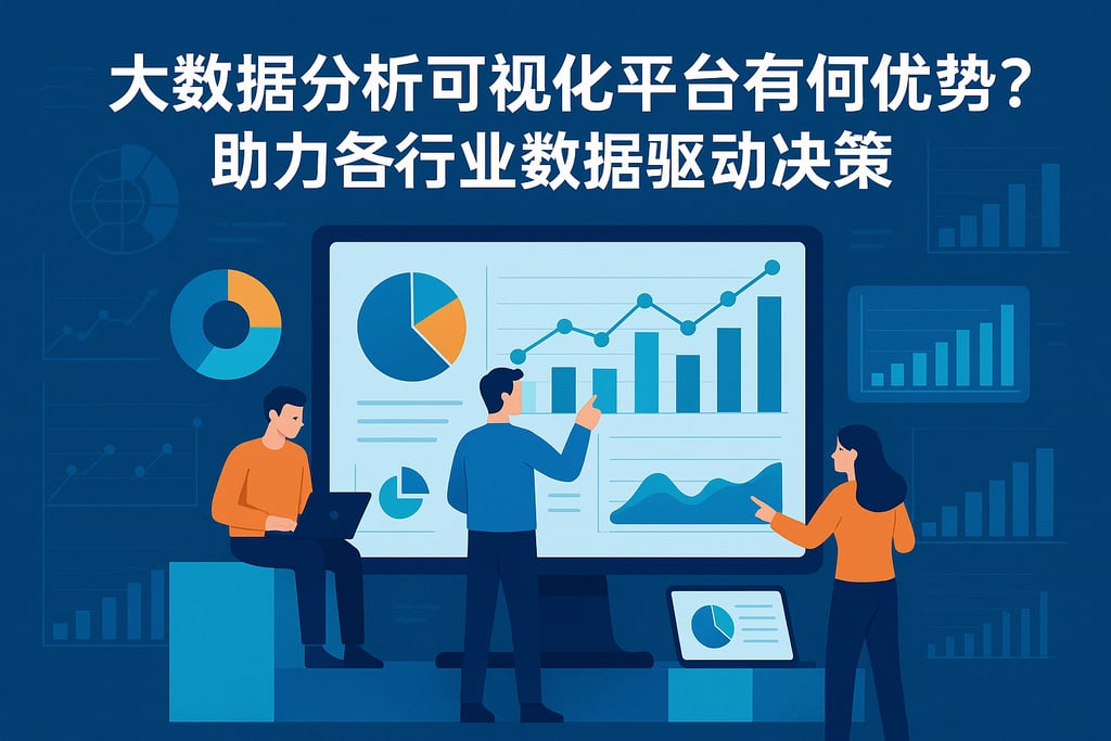 大数据分析可视化平台有何优势？助力各行业数据驱动决策