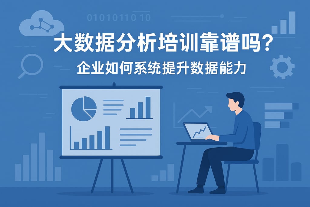 大数据分析培训靠谱吗？企业如何系统提升数据能力