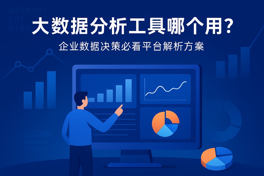 大数据分析工具哪个好用？企业数据决策必看平台解析方案