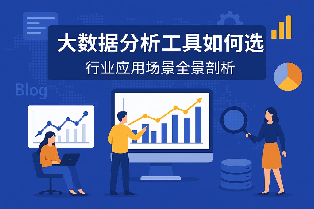 大数据分析工具如何选？行业应用场景全景剖析