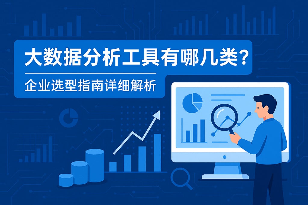 大数据分析工具有哪几类？企业选型指南详细解析