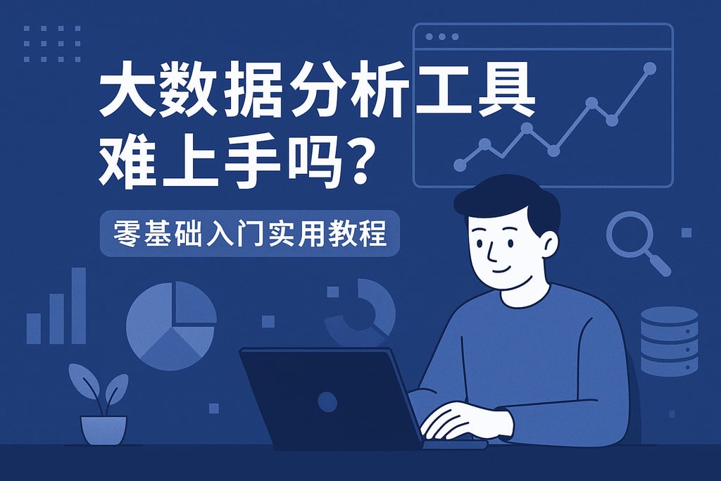 大数据分析工具难上手吗？零基础入门实用教程