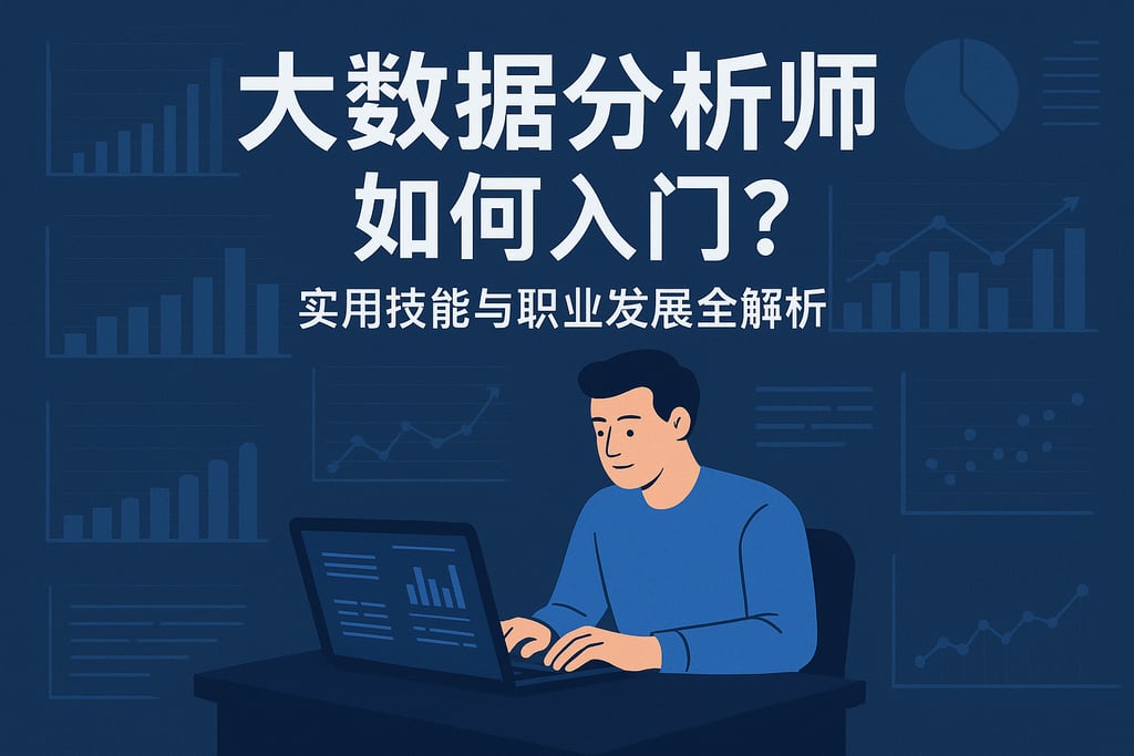 大数据分析师如何入门？实用技能与职业发展全解析