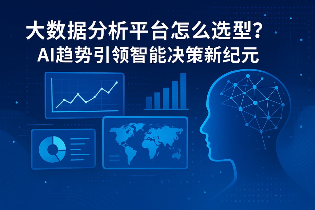 大数据分析平台怎么选型？AI趋势引领智能决策新纪元