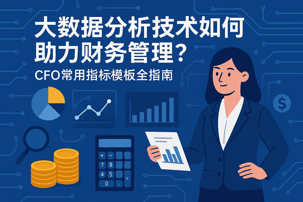 大数据分析技术如何助力财务管理？CFO常用指标模板全指南