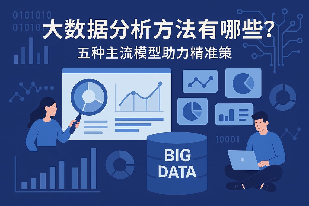 大数据分析方法有哪些？五种主流模型助力精准决策
