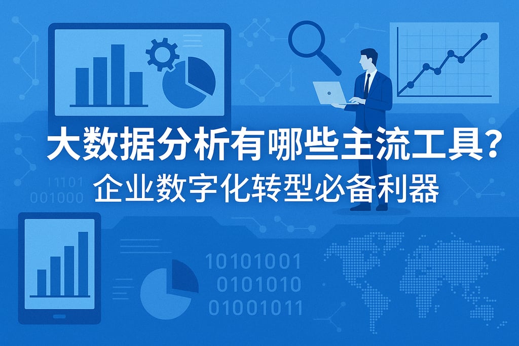 大数据分析有哪些主流工具？企业数字化转型必备利器