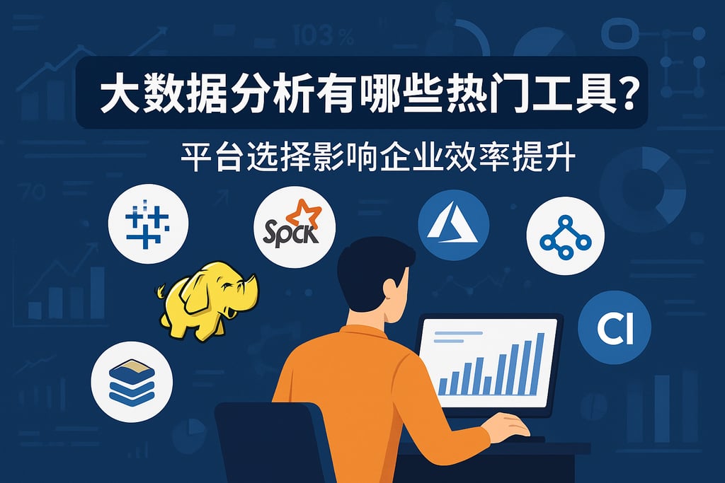 大数据分析有哪些热门工具？平台选择影响企业效率提升。