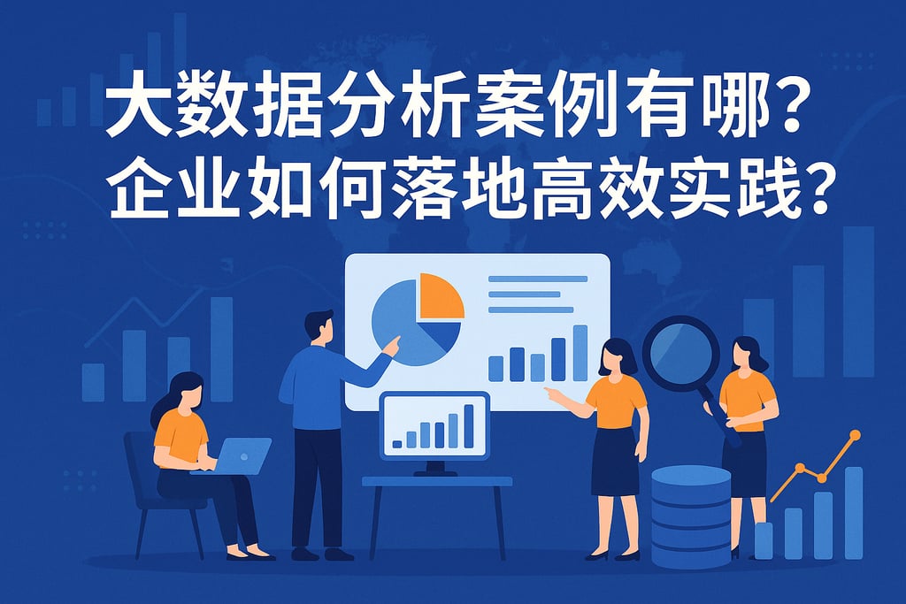 大数据分析案例有哪些？企业如何落地高效实践？