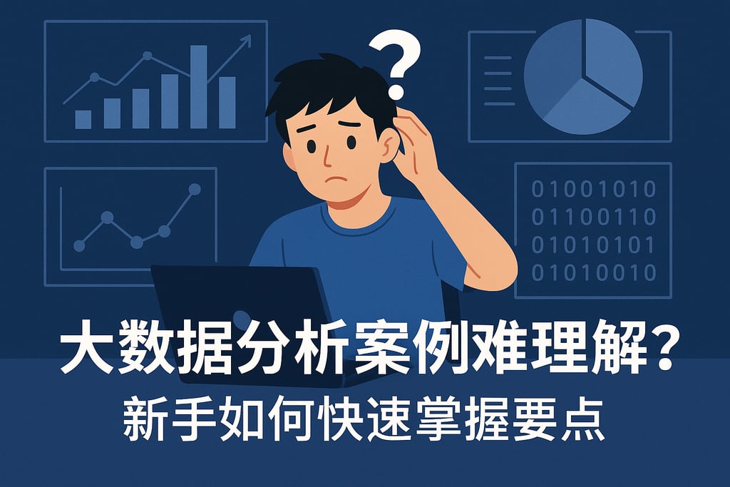 大数据分析案例难理解？新手如何快速掌握要点？