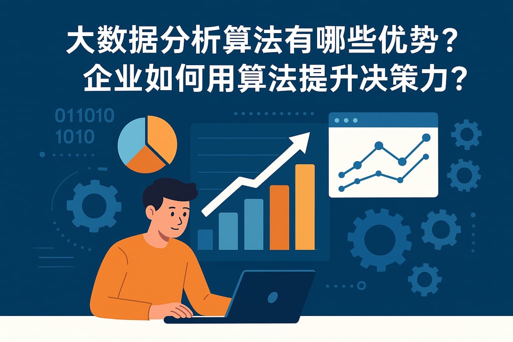 大数据分析算法有哪些优势？企业如何用算法提升决策力？