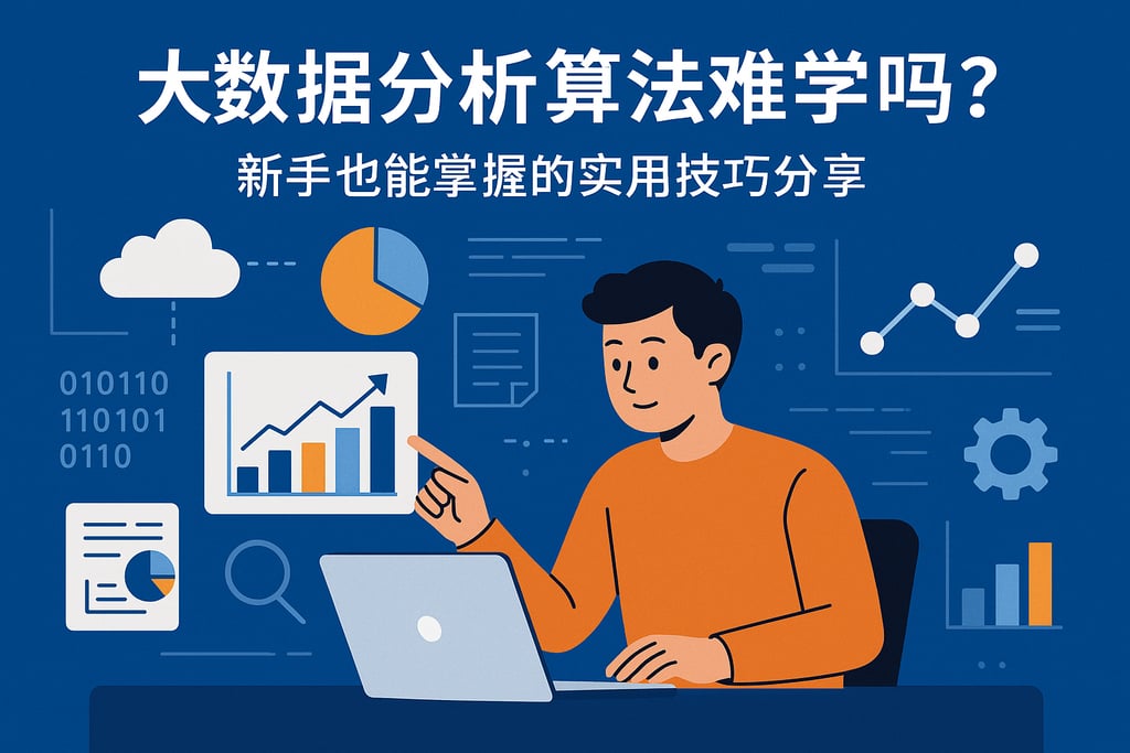 大数据分析算法难学吗？新手也能掌握的实用技巧分享