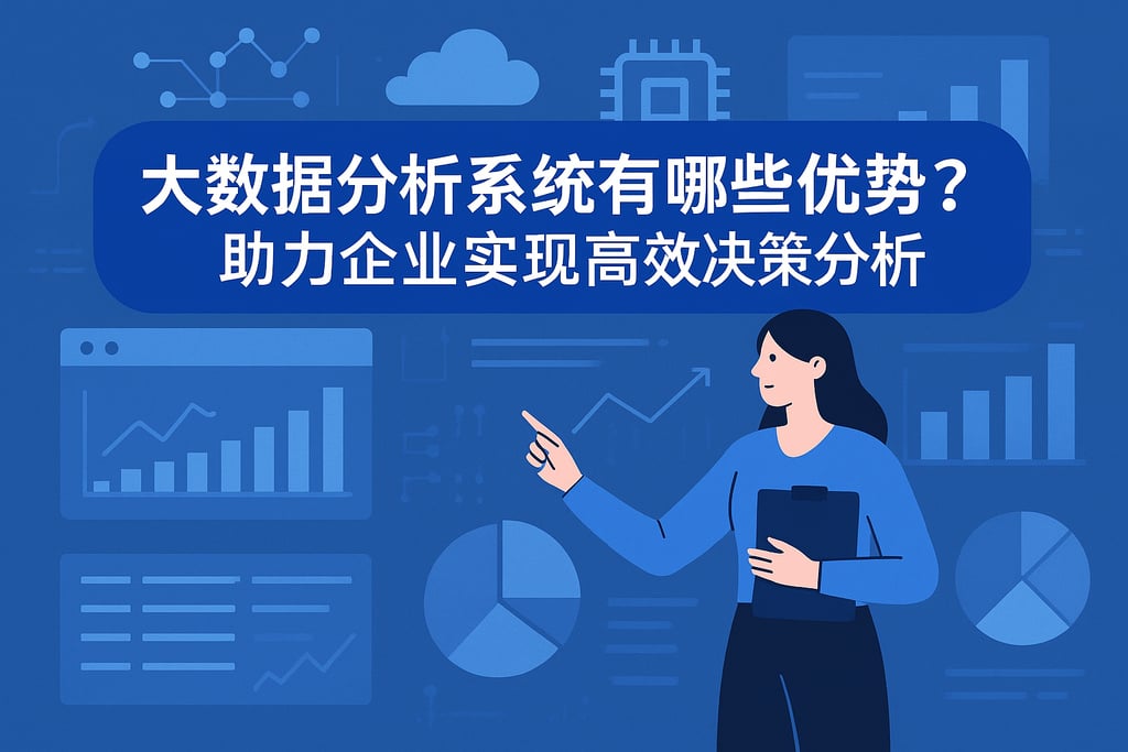 大数据分析系统有哪些优势？助力企业实现高效决策分析