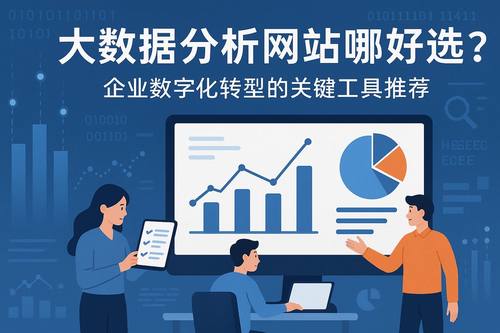 大数据分析网站哪个好选？企业数字化转型的关键工具推荐